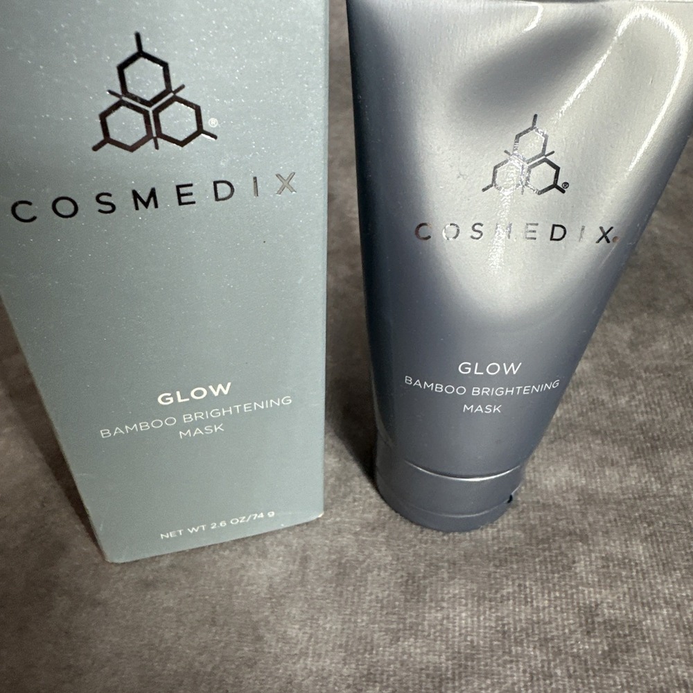 Cosmedix GLOW Bamboo Brightening Mask‎ 2.6 oz/74g Sealed In Box B7 - Picture 2 of 6